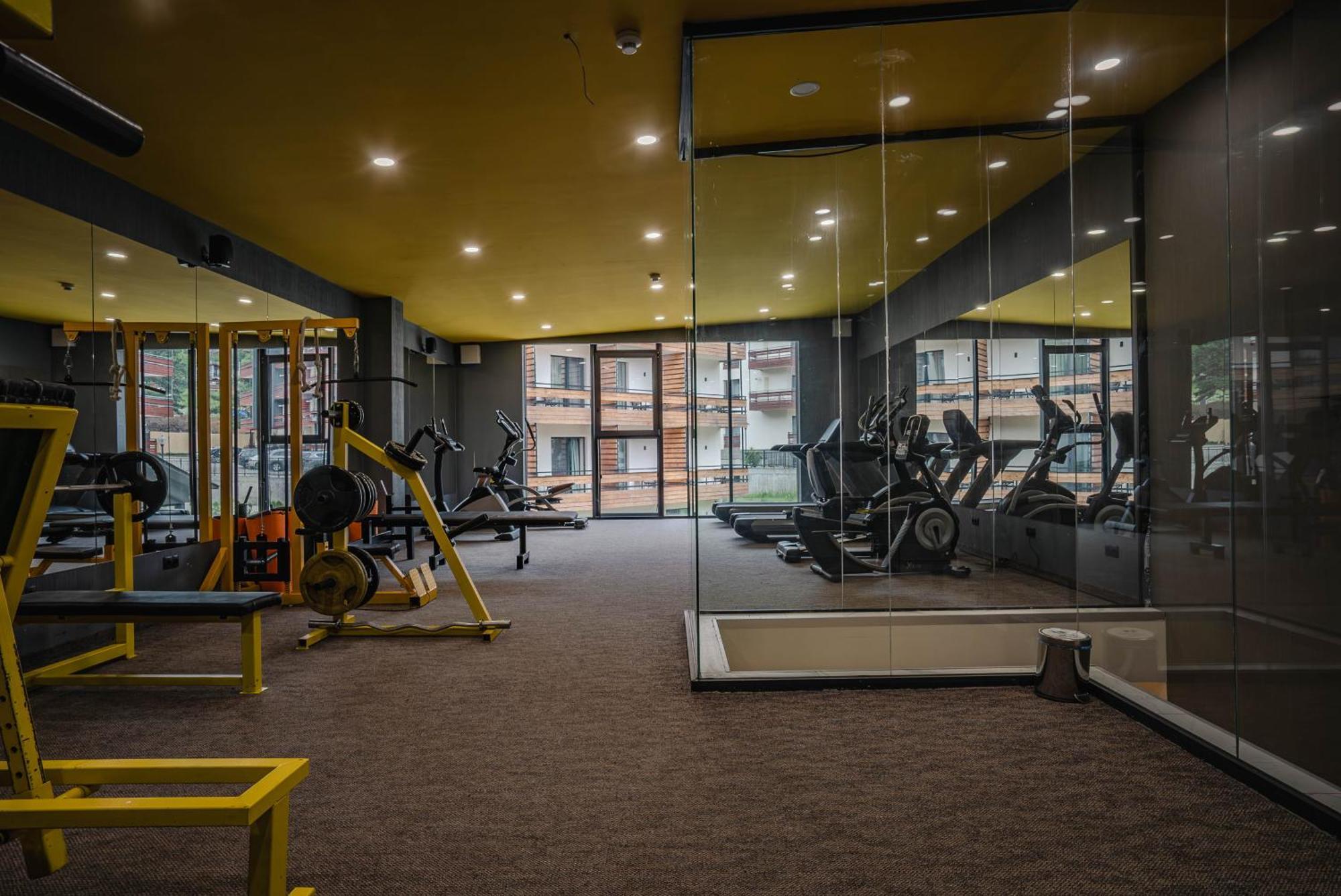 Bakuriani Inn Zewnętrze zdjęcie The gym at the hotel