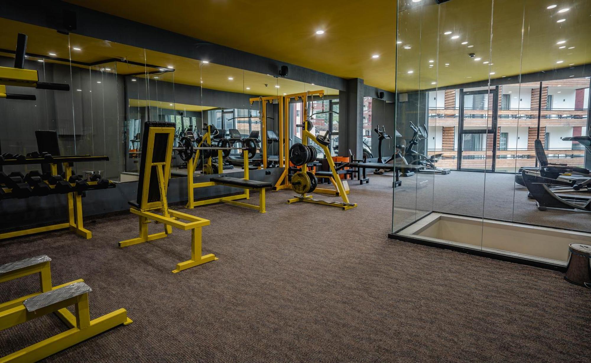 Bakuriani Inn Zewnętrze zdjęcie The gym at the hotel